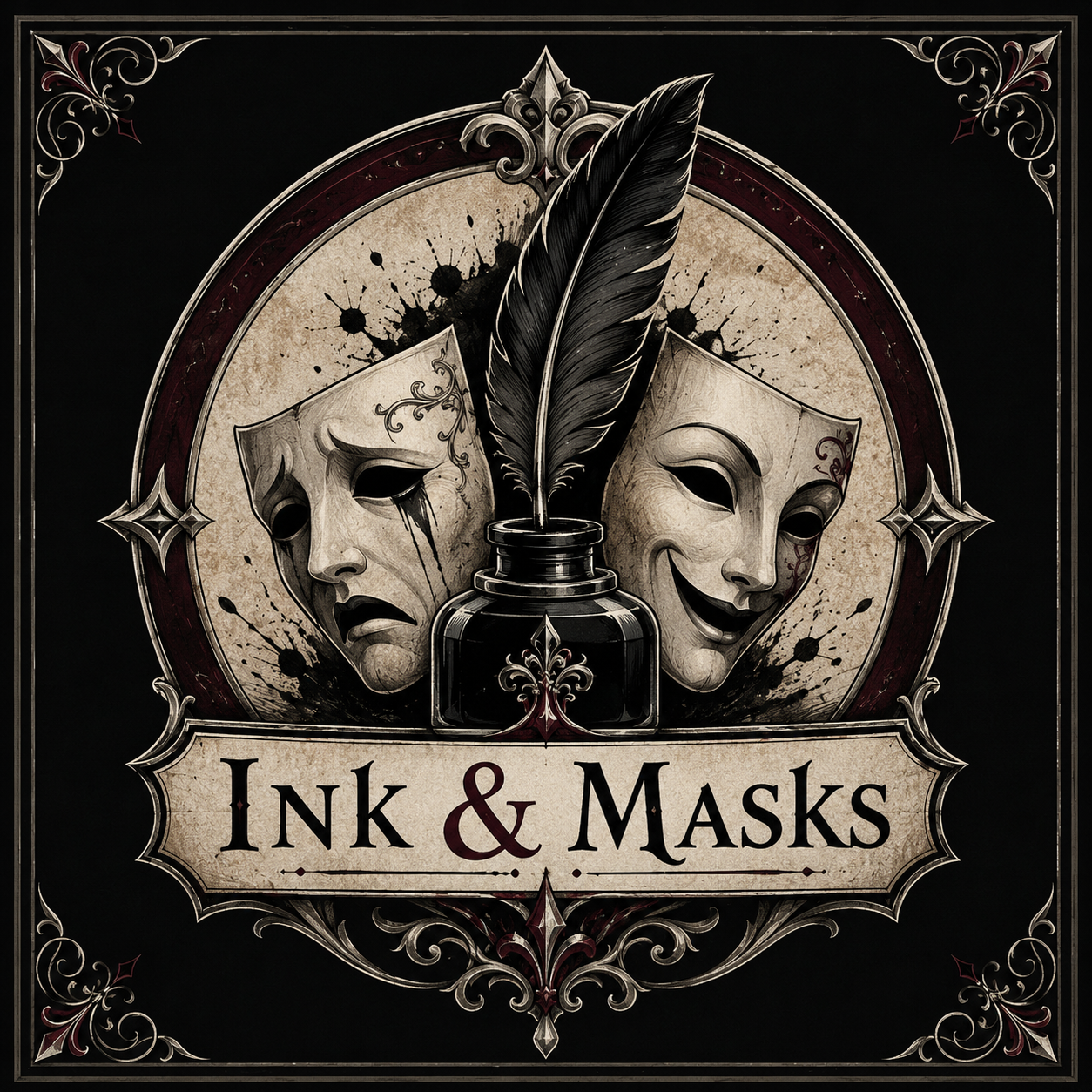 Ink & Masks emblem